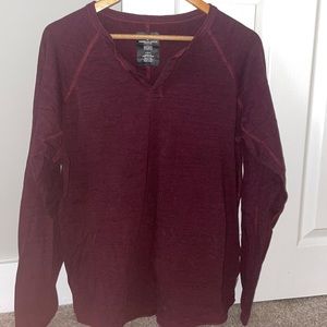 American eagle flex long sleeve shirt